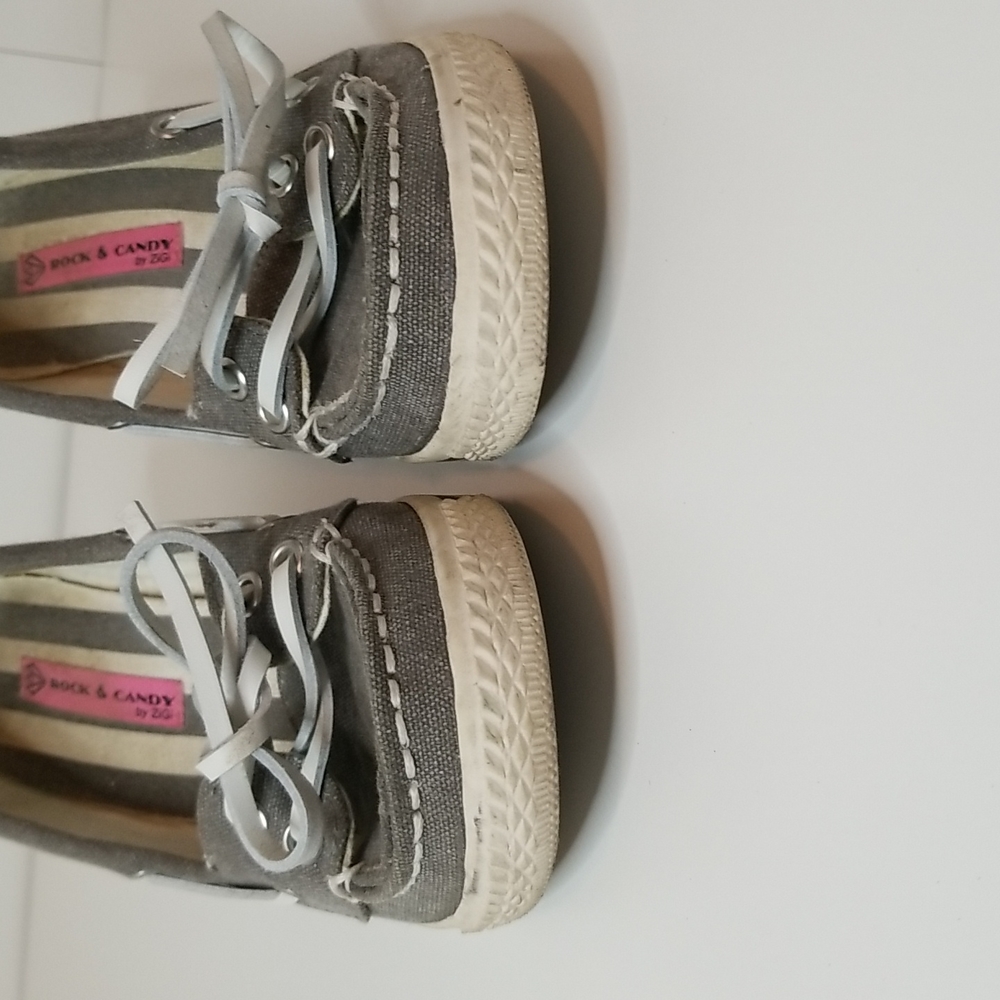Rock & Candy Gray Wedges - Picture 6 of 10